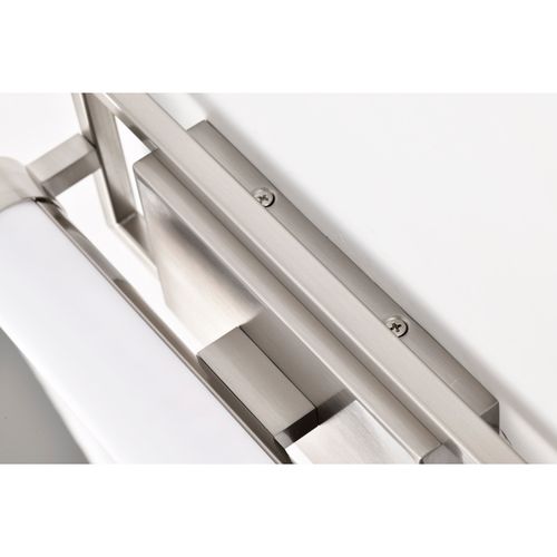 Main product image of Canal Small Vanity LED Brushed Nickel Finish White Acrylic Lens