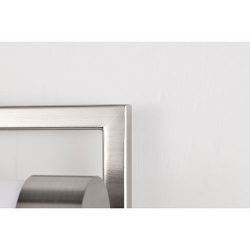 Main product image of Canal Medium Vanity LED Brushed Nickel Finish White Acrylic Lens