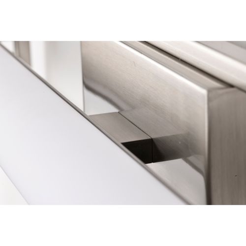 Main product image of Canal Medium Vanity LED Brushed Nickel Finish White Acrylic Lens