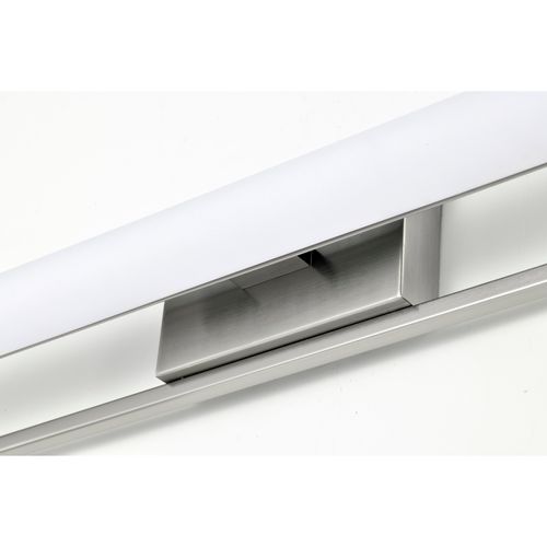 Main product image of Canal Large Vanity LED Brushed Nickel Finish White Acrylic Lens