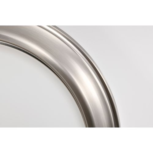 Main product image of Center Lock 13 Inch LED Flush Mount 19 Watt 3000K Brushed Nickel Finish Frosted Glass
