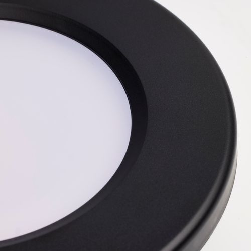 Main product image of 4" LED Surface Mount Fixture CCT Selectable 3K/4K/5K Black (Pack of 3)