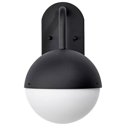 Main product image of Atmosphere 6W LED Medium Wall Lantern Matte Black w/ White Opal Glass