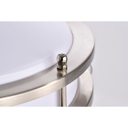 Main product image of Glamour LED 10" Flush Mount Fixture Brushed Nickel Finish CCT Selectable 3K/4K/5K