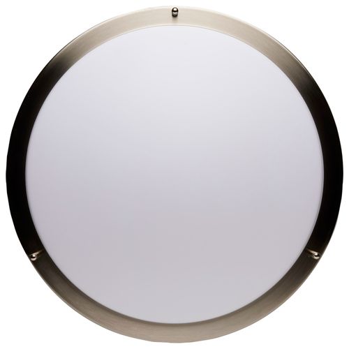 Main product image of Glamour LED 17" Flush Mount Fixture Brushed Nickel Finish CCT Selectable 3K/4K/5K