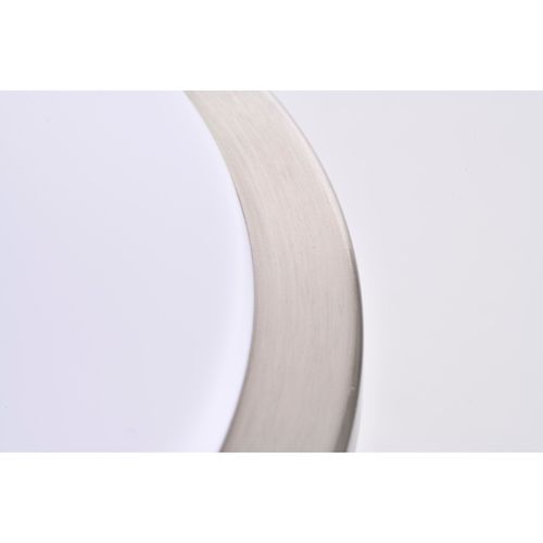 Main product image of Glamour LED 17" Flush Mount Fixture Brushed Nickel Finish CCT Selectable 3K/4K/5K