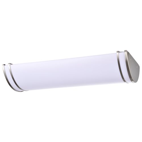 Main product image of Glamour LED 25" Linear Flush Mount Fixture Brushed Nickel Finish CCT Selectable 3K/4K/5K