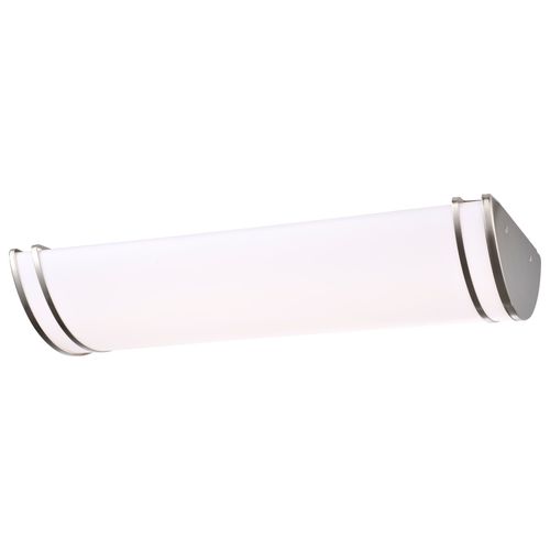 Main product image of Glamour LED 25" Linear Flush Mount Fixture Brushed Nickel Finish CCT Selectable 3K/4K/5K