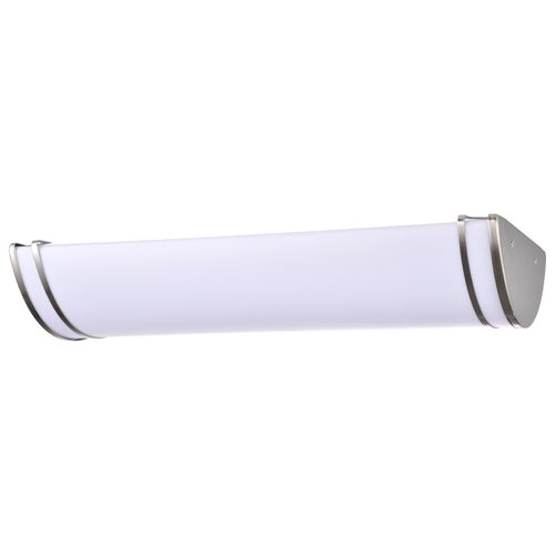 Main product image of Glamour LED 25" Linear Flush Mount Fixture Brushed Nickel Finish CCT Selectable 3K/4K/5K