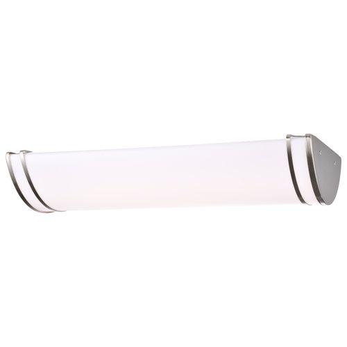 Main product image of Glamour LED 25" Linear Flush Mount Fixture Brushed Nickel Finish CCT Selectable 3K/4K/5K