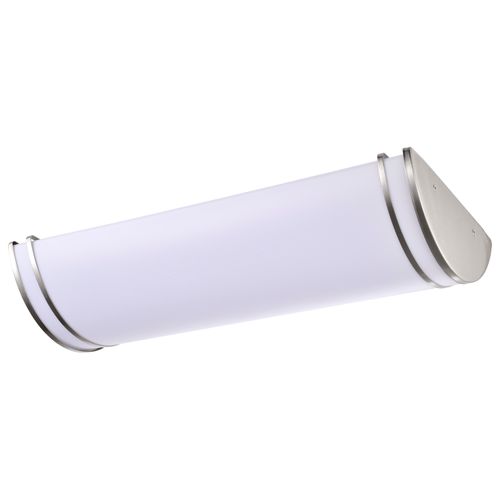 Main product image of Glamour LED 25" Linear Flush Mount Fixture Brushed Nickel Finish CCT Selectable 3K/4K/5K