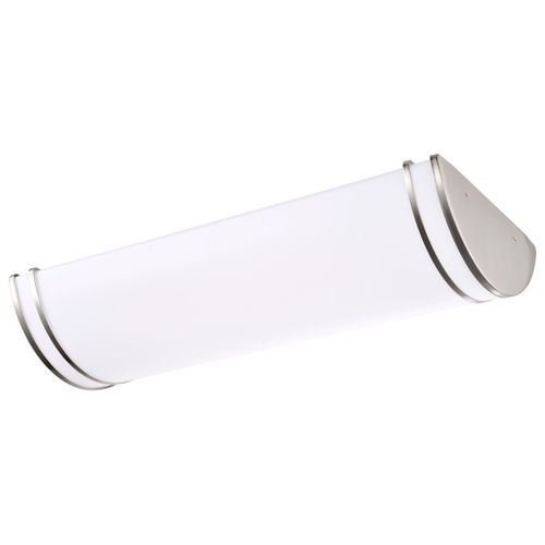 Main product image of Glamour LED 25" Linear Flush Mount Fixture Brushed Nickel Finish CCT Selectable 3K/4K/5K