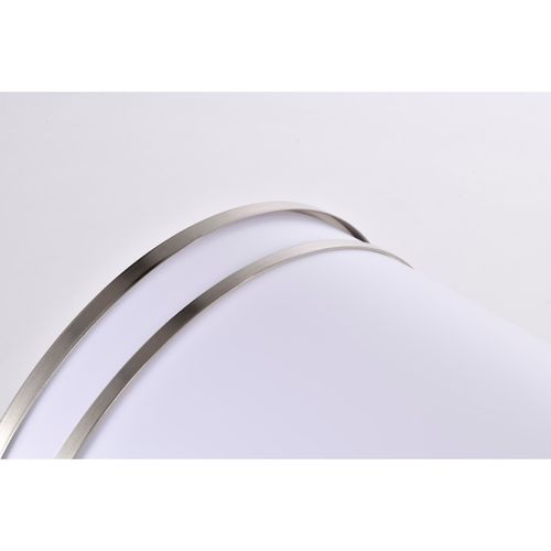 Main product image of Glamour LED 25" Linear Flush Mount Fixture Brushed Nickel Finish CCT Selectable 3K/4K/5K