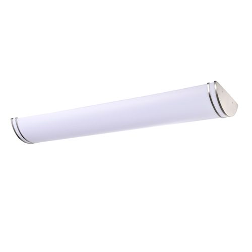 Main product image of Glamour LED 50" Linear Flush Mount Fixture Brushed Nickel Finish CCT Selectable 3K/4K/5K