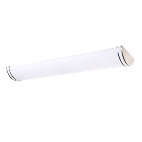 Main product image of Glamour LED 50" Linear Flush Mount Fixture Brushed Nickel Finish CCT Selectable 3K/4K/5K