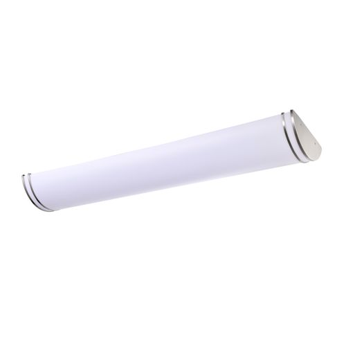 Main product image of Glamour LED 50" Linear Flush Mount Fixture Brushed Nickel Finish CCT Selectable 3K/4K/5K