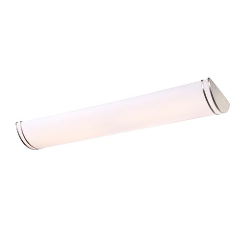 Main product image of Glamour LED 50" Linear Flush Mount Fixture Brushed Nickel Finish CCT Selectable 3K/4K/5K