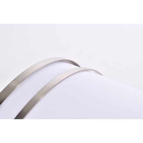 Main product image of Glamour LED 50" Linear Flush Mount Fixture Brushed Nickel Finish CCT Selectable 3K/4K/5K