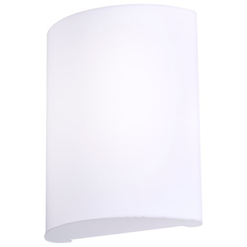 Main product image of Crispo LED 9" Wall Sconce White Finish CCT Selectable 3K/4K/5K