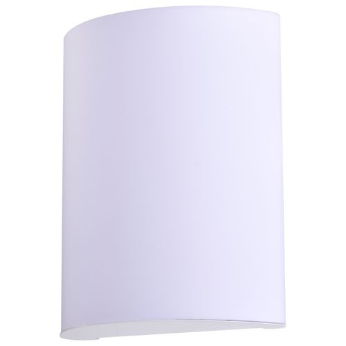 Main product image of Crispo LED 9" Wall Sconce White Finish CCT Selectable 3K/4K/5K