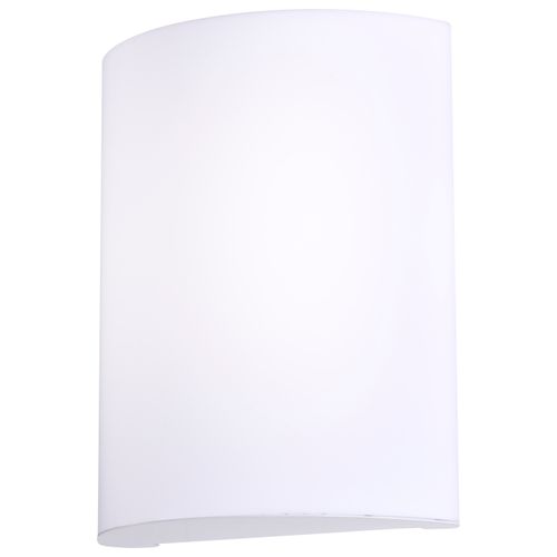 Main product image of Crispo LED 9" Wall Sconce White Finish CCT Selectable 3K/4K/5K