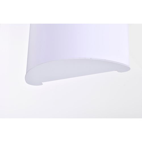 Main product image of Crispo LED 9" Wall Sconce White Finish CCT Selectable 3K/4K/5K