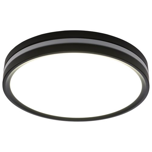 Main product image of 11 Inch Surface Mount w/ Night Light 5 CCT Selectable Matte Black Finish