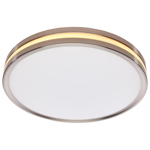Main product image of 15 Inch Surface Mount w/ Night Light 5 CCT Selectable Brushed Nickel Finish