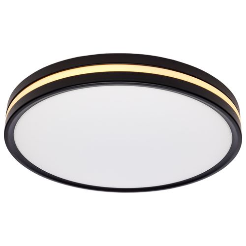 Main product image of 15 Inch Surface Mount w/ Night Light 5 CCT Selectable Matte Black Finish