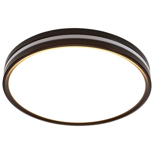 Main product image of 15 Inch Surface Mount w/ Night Light 5 CCT Selectable Matte Black Finish