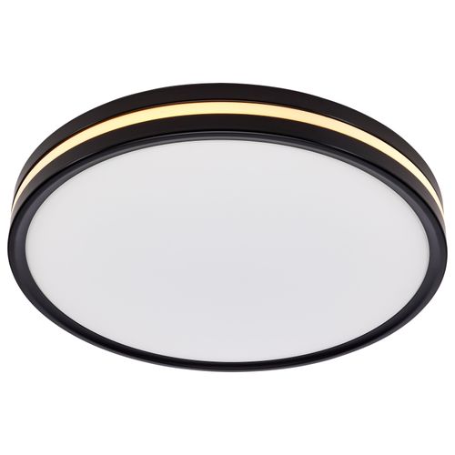 Main product image of 15 Inch Surface Mount w/ Night Light 5 CCT Selectable Matte Black Finish