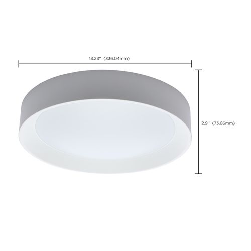 Main product image of Selene 13 Inch LED Flush Mount CCT Selectable White Finish