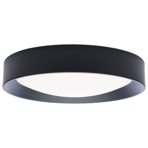 Main product image of Selene 13 Inch LED Flush Mount CCT Selectable Black Finish