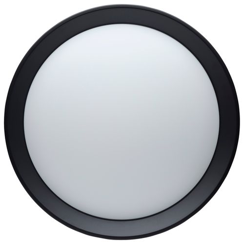 Main product image of Selene 17 Inch LED Flush Mount CCT Selectable Black Finish