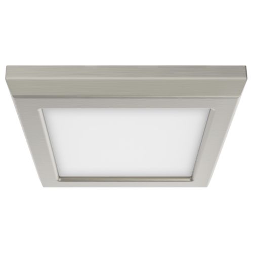 Main product image of Blink Pro 9W 5in LED Fixture CCT Selectable Square Shape Brushed Nickel Finish 120V