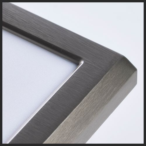 Main product image of Blink Pro 9W 5in LED Fixture CCT Selectable Square Shape Brushed Nickel Finish 120V