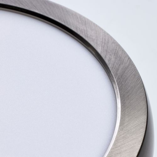 Main product image of Blink Pro 11W 7in LED Fixture CCT Selectable Round Shape Brushed Nickel Finish 120V