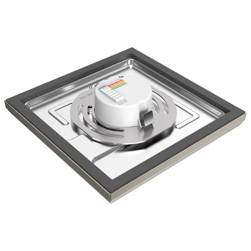 Main product image of Blink Pro 11W 7in LED Fixture CCT Selectable Square Shape Brushed Nickel Finish 120V