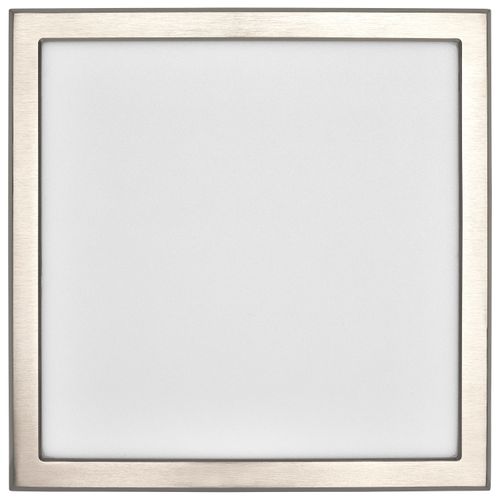Main product image of Blink Pro 13W 9in LED Fixture CCT Selectable Square Shape Brushed Nickel Finish 120V