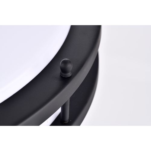 Main product image of Glamour LED 17" Flush Mount Fixture Black Finish CCT Selectable 3K/4K/5K