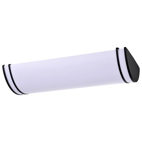 Main product image of Glamour LED 25" Linear Flush Mount Fixture Black Finish CCT Selectable 3K/4K/5K