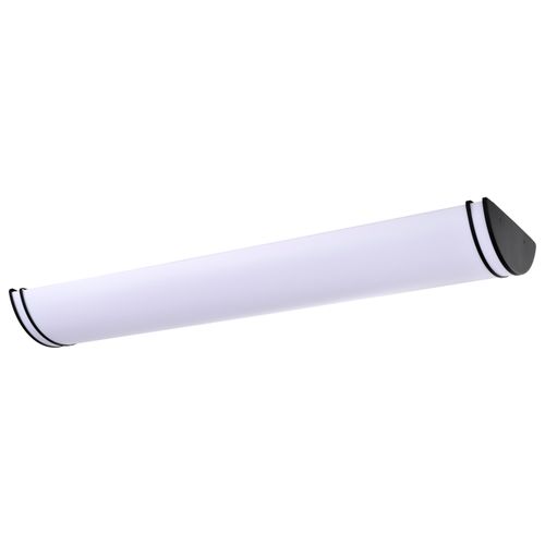 Main product image of Glamour LED 50" Linear Flush Mount Fixture Black Finish CCT Selectable 3K/4K/5K