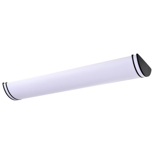 Main product image of Glamour LED 50" Linear Flush Mount Fixture Black Finish CCT Selectable 3K/4K/5K