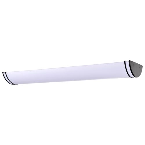 Main product image of Glamour LED 50" Linear Flush Mount Fixture Black Finish CCT Selectable 3K/4K/5K