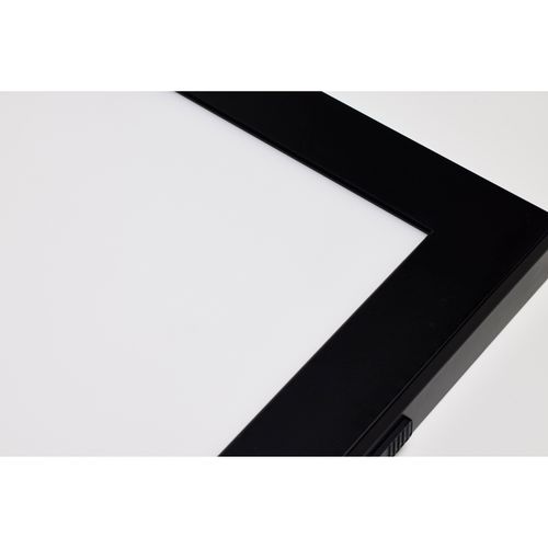 Main product image of Blink Pro Plus 47 Watt 12"x 48" Surface Mount LED CCT Selectable 90 CRI Black Finish 120/277 Volt Rectangular Shape