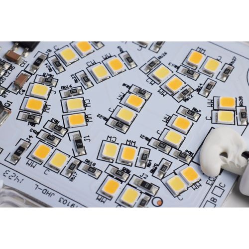 Main product image of 7" LED Disk Light 6 Unit Contractor Pack 5-CCT Selectable 27K/3K/35K/4K/5K White Finish