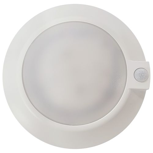 Main product image of 10" LED Disk Light Fixture w/ Occupancy Sensor White Finish CCT Selectable