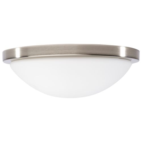 62-1842 - Nuvo 62-1842 - Button 11 Inch LED Flush Mount Fixture Brushed ...