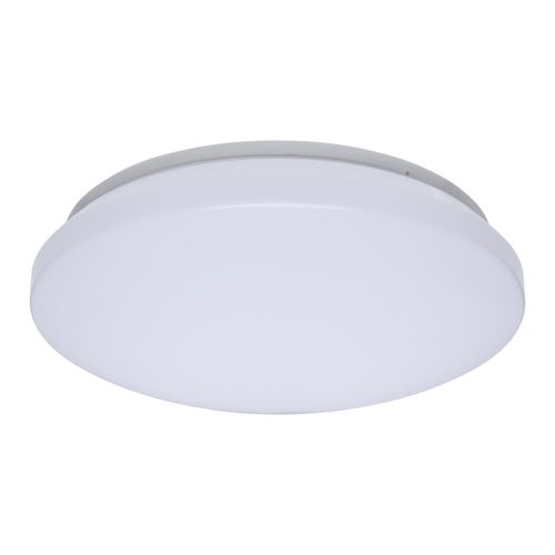 Main product image of 11" Acrylic Round Flush Mounted LED Light Fixture CCT Selectable White Finish 120V