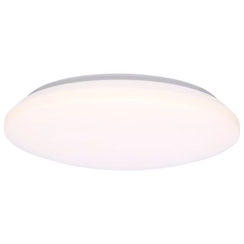Main product image of 14" LED Cloud Fixture with Sensor, 17Ws, 27K/30K/35K/40K/50K CCT Selectable, Round Shape, White Finish, 120V